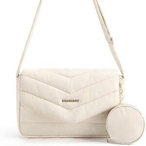 Crossbody Bags for Women, Quilted Puffer Shoulder Bag